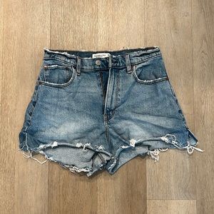 Abercrombie & Fitch Jean Curve Love Shorts